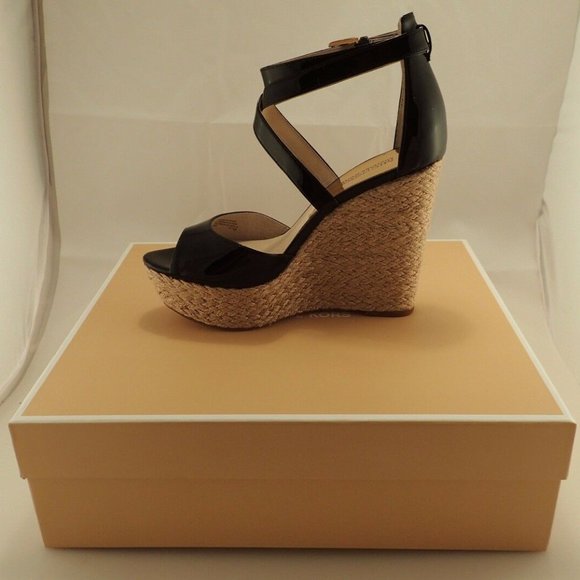 NIB MICHAEL KORS MK 40S5GBHA1A GABRIELL WEDGES - Picture 2 of 7